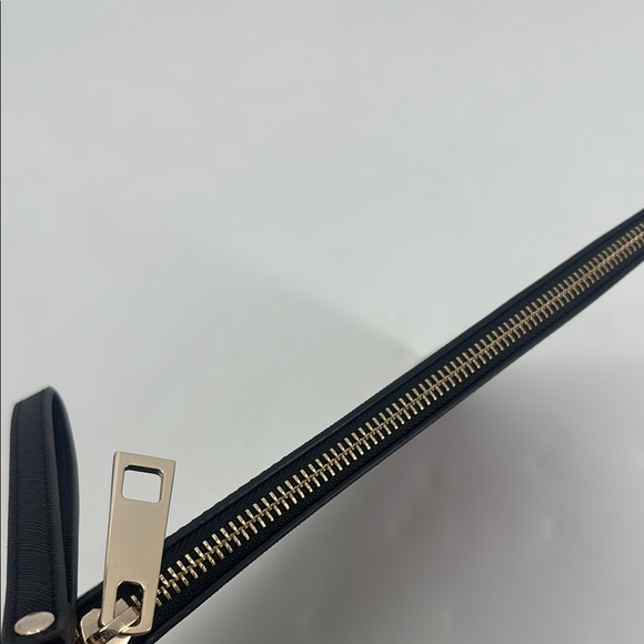 White House Black Market NEW Vegan Leather Floral Studded Wristlet Clutch NWOT - Picture 5 of 9